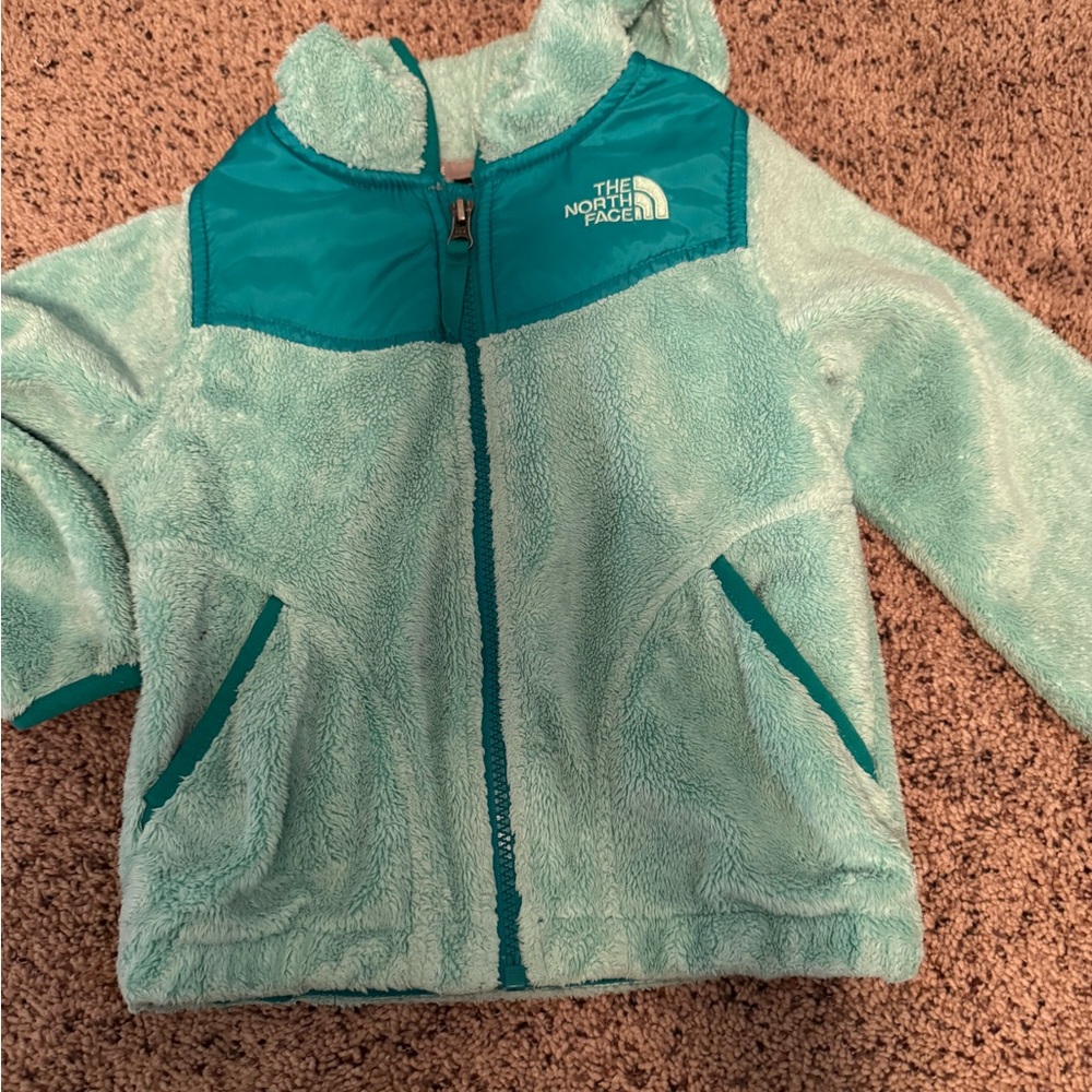 The North Face Kids Jacket in Light Blue and Teal